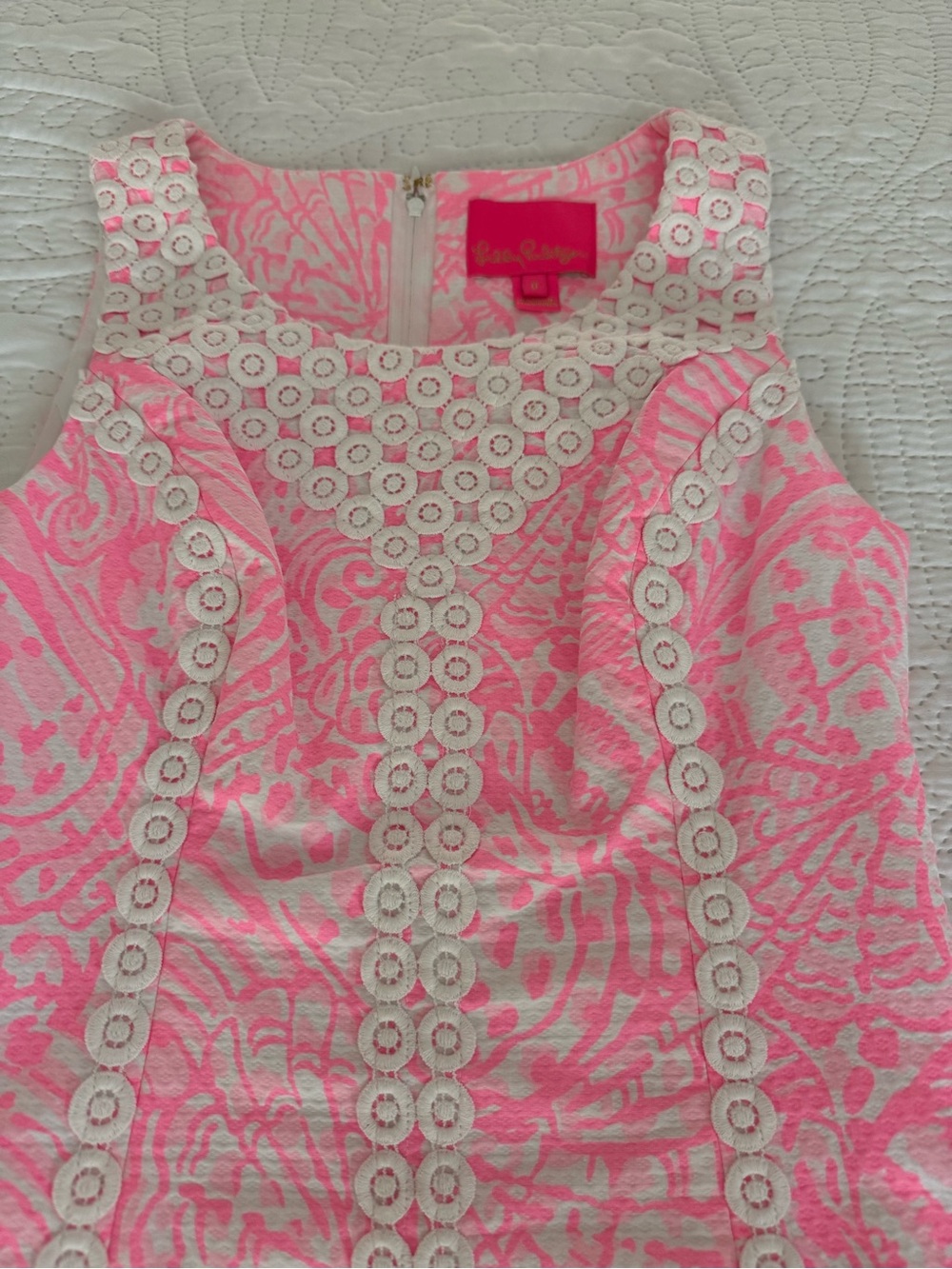 Lilly Pulitzer pink Sheath Dress - Picture 2 of 4